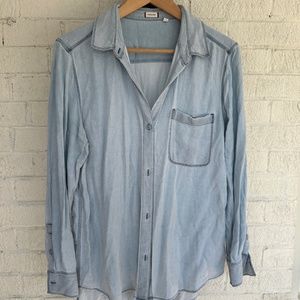 Wilfred Sunday best denim shirt